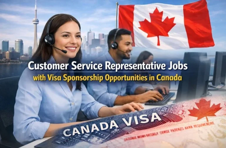 Customer Service Representative Jobs with Visa Sponsorship Opportunities in Canada