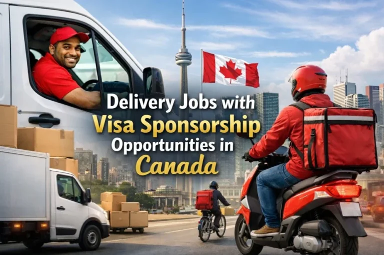 Delivery Jobs with Visa Sponsorship Opportunities in Canada