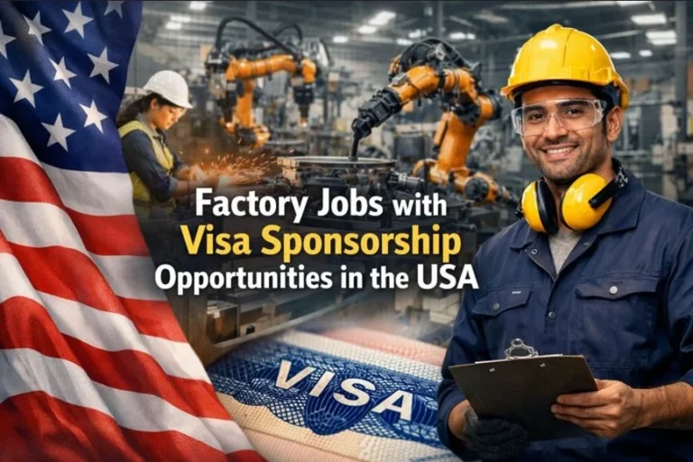 Factory Jobs with Visa Sponsorship Opportunities in the USA