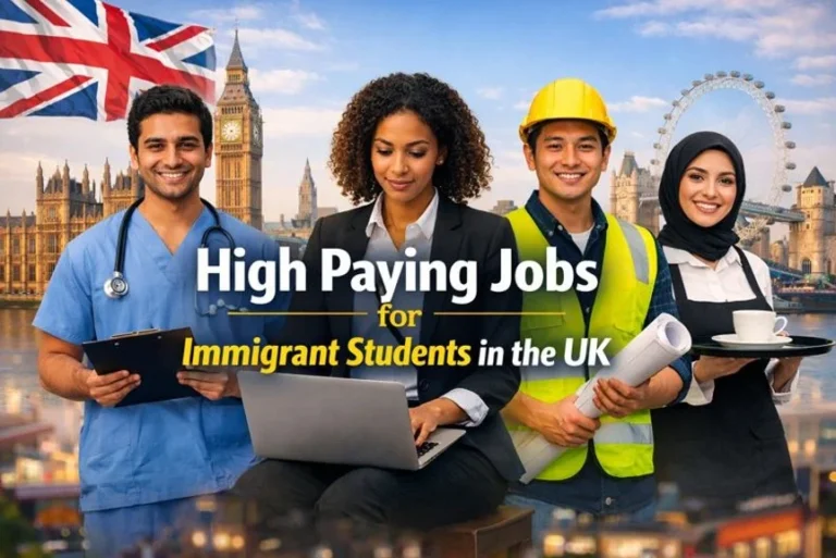 High Paying Jobs for Immigrant Students in the UK