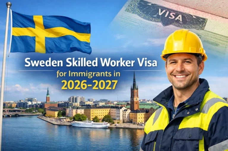 Sweden Skilled Worker Visa for Immigrants in 2026/2027